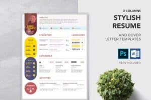 Stylish Resume Cover