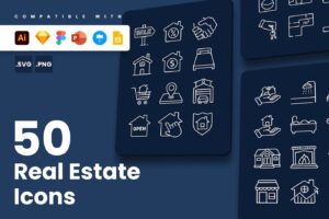 Real Estate Vector Icon