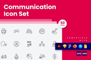 Communication Vector Icon