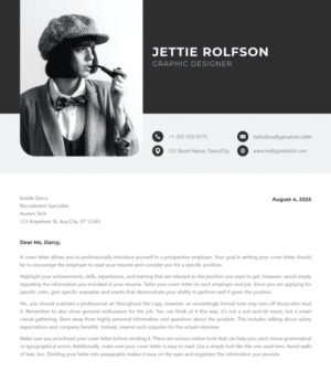 CV Resume Template