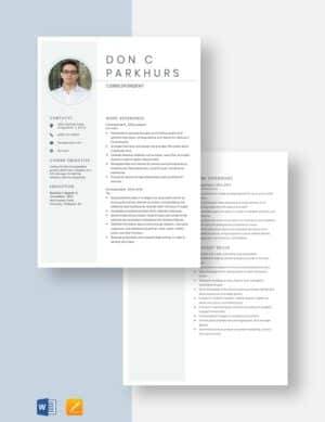 Resume Template