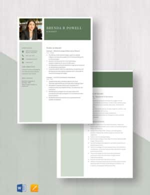 Resume Template
