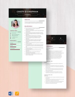 Resume Template