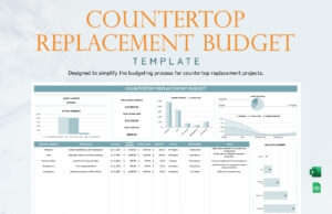 Countertop Replacement Budget