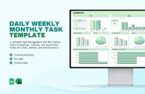Daily Weekly Monthly Task