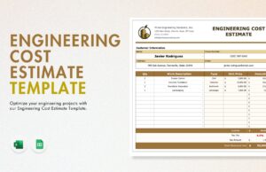 Engineering Cost Estimate