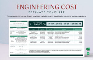 Engineering Cost Estimate