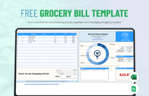 Grocery Bill