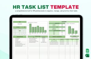 HR Task List
