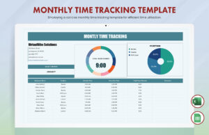 Monthly Time Tracking