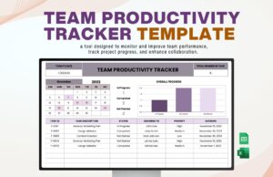 Team Productivity Tracker