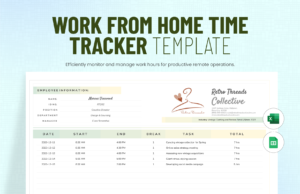 Work from Home Time Tracker